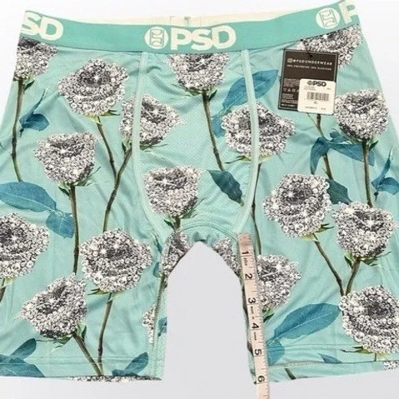 2-Pack PSD Boxer Briefs Bundle | Kiyan Anthony "Jungle" & Iced Roses | Men's XL - Picture 5 of 10